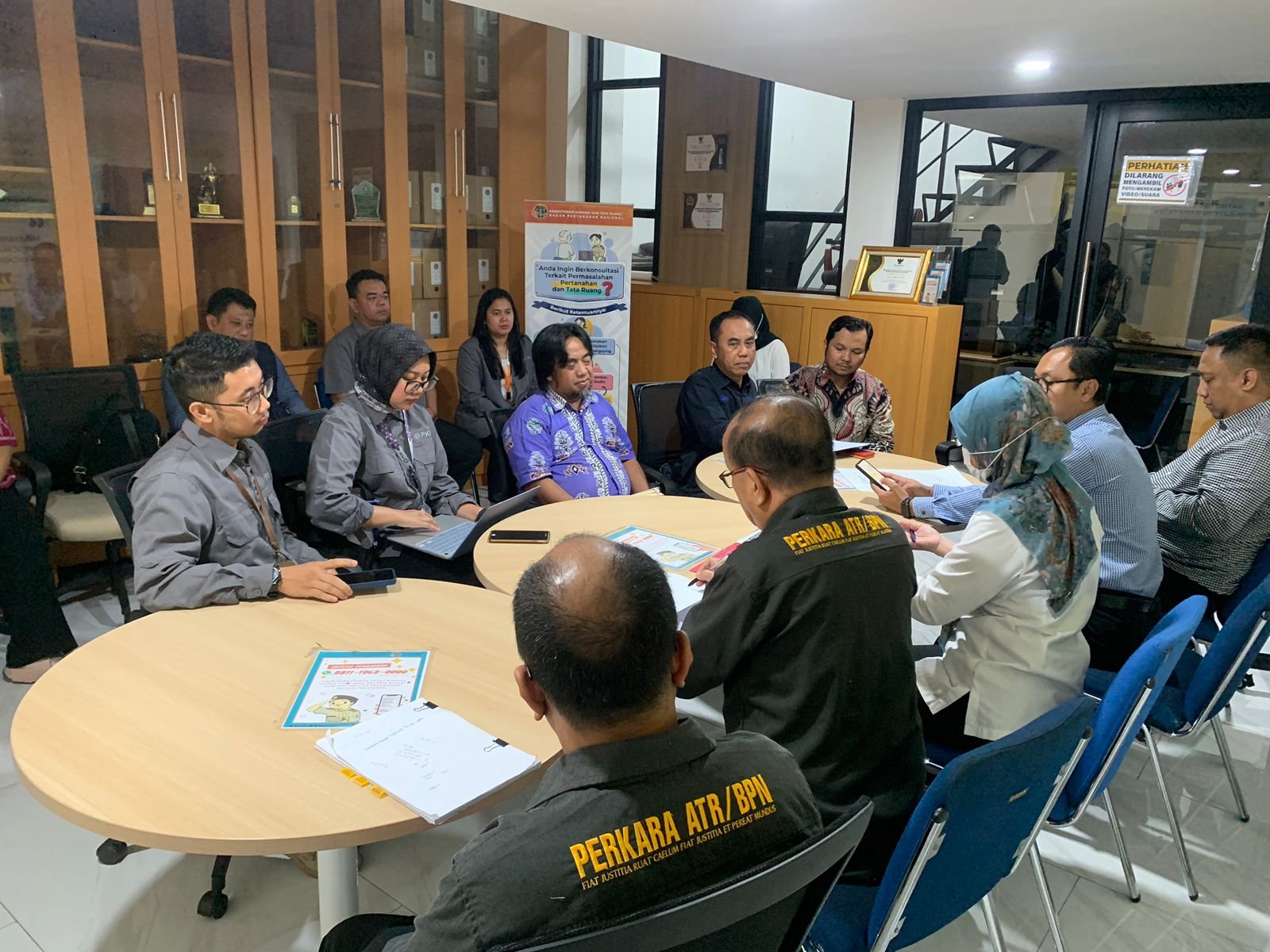 PKBI Datangi Kemen ATR/BPN Berharap Solusi Terbaik Terkait Sengketa Lahan Kantor