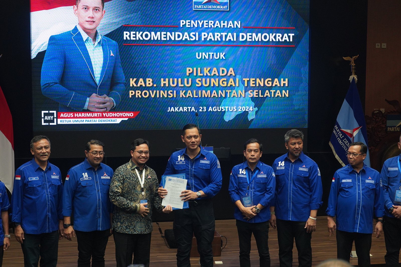 Partai Demokrat Berikan Dukungan kepada 116 Pasangan Bakal Calon Kepala Daerah
