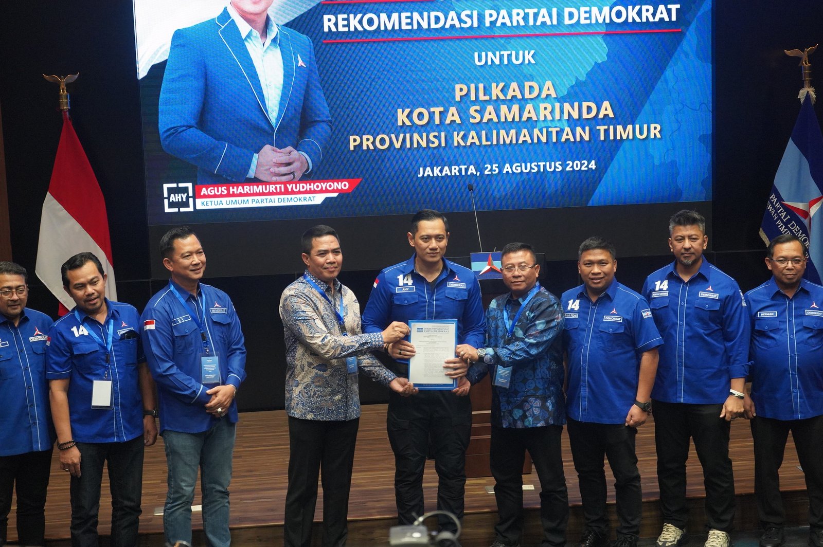 Partai Demokrat Resmi Dukung 46 Pasangan Calon Kepala Daerah di Pilkada 2024