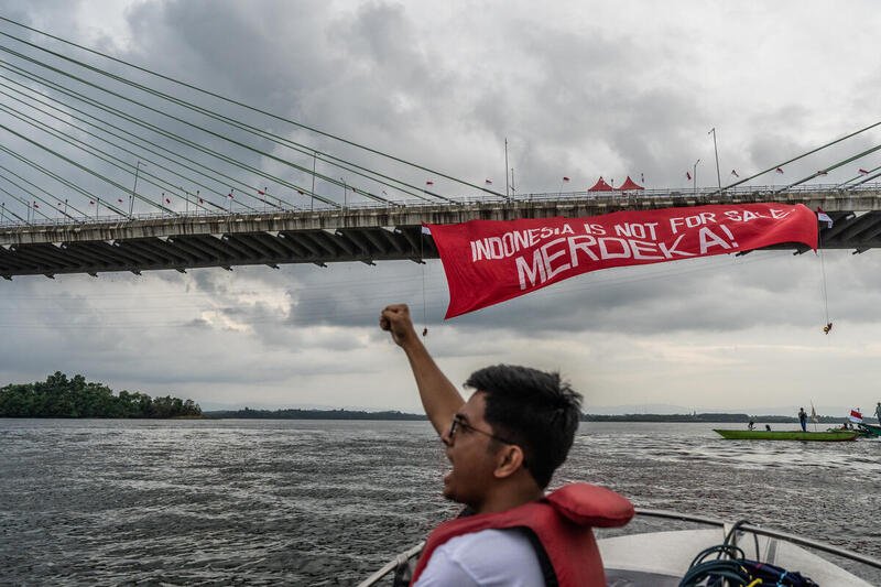 Di Balik Seruan 'Indonesia is Not for Sale' Berujung Penangkapan Aktivis di IKN