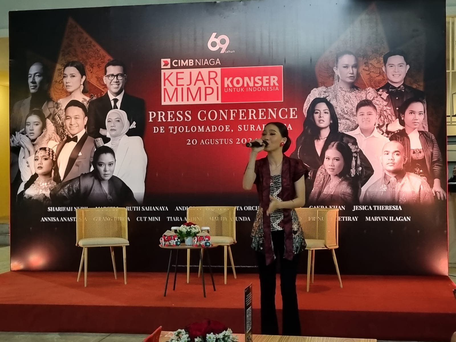 Seniman Musik Top Indonesia Siap Ramaikan Hari Jadi ke-69 CIMB Niaga di Solo