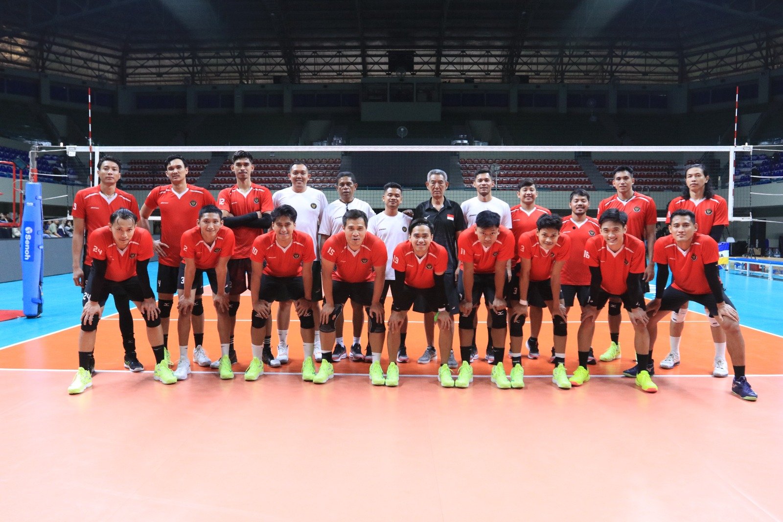 Indonesia Siap Turunkan Pemain Debutan di SEA V League Yogyakarta