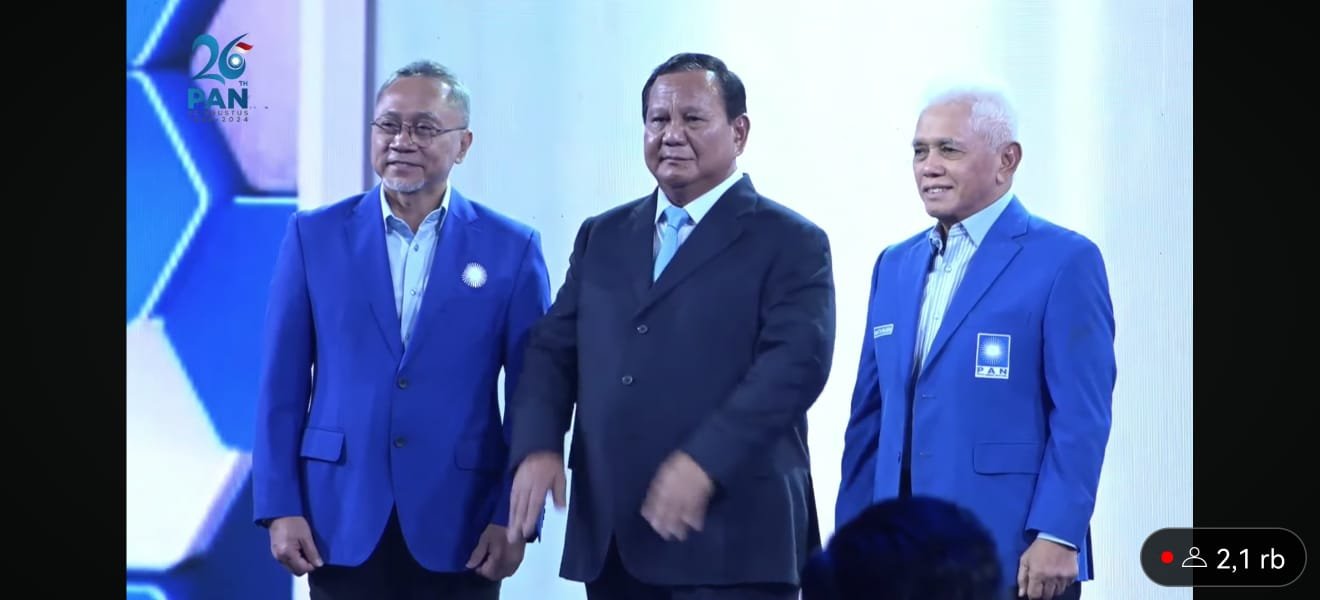Zulhas Terpilih Kembali Jadi Ketua Umum PAN 2024-2029
