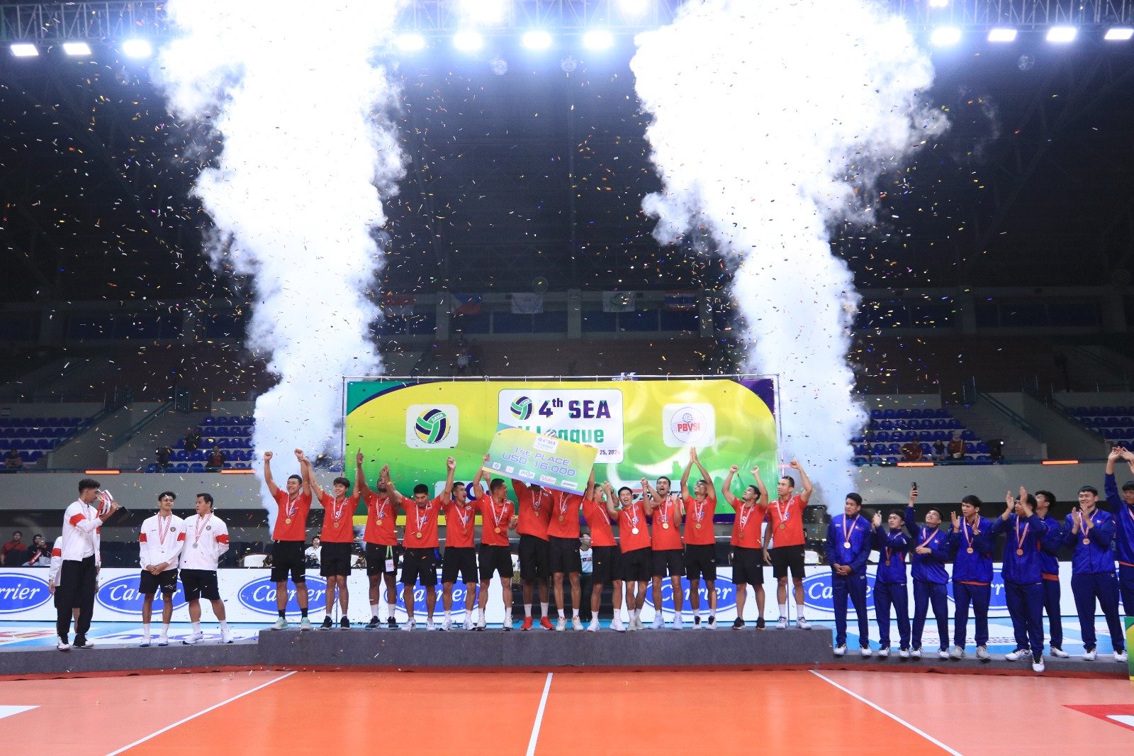 Tim Voli Putra Indonesia Kembali Gagal Juara di SEA V League 2024