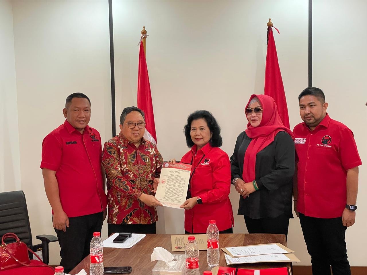 PDIP Resmi Usung Tamliha di Pilbup Banjar, Gerbong Makin Solid