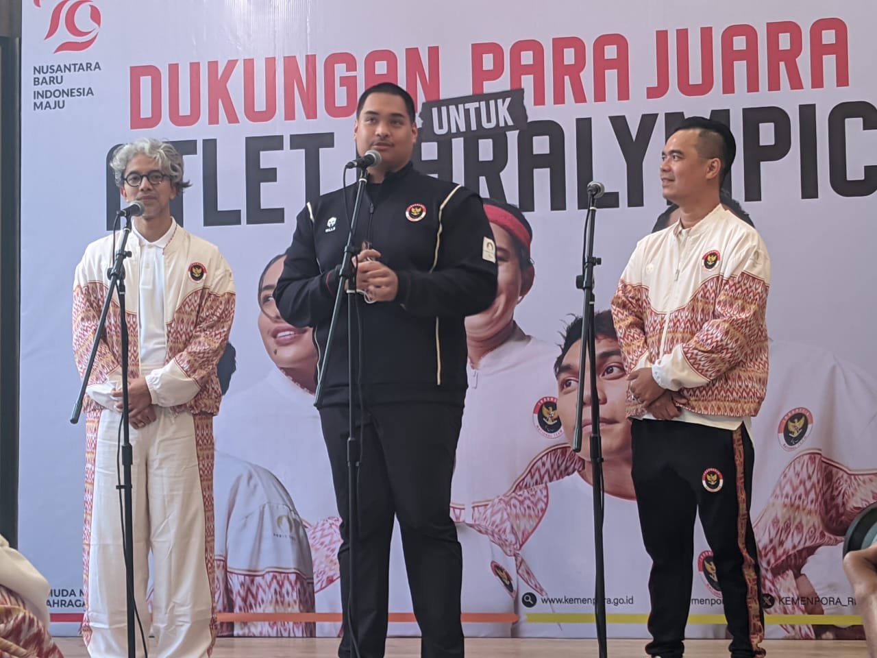 Menpora Dito Apresiasi Kontribusi Desainer Indonesia di Paralimpiade Paris 2024