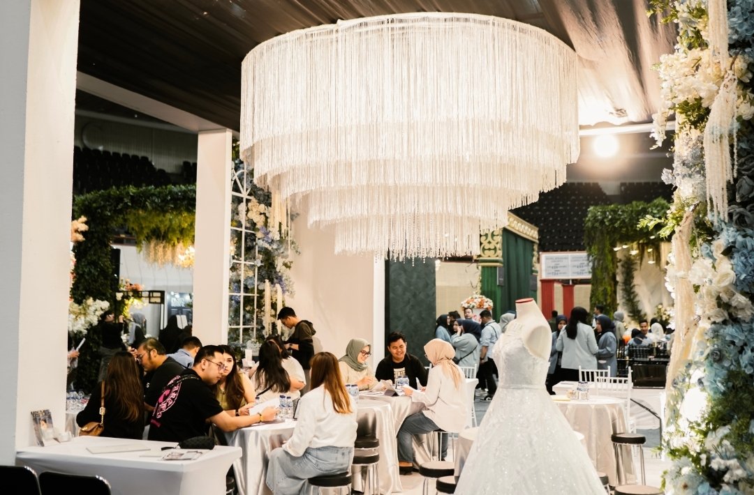 Jakarta Wedding Festival 2024 resmi dibuka, calon pengantin bisa dapat iPhone 15 hingga honeymoon gratis. Foto: dok. Dyandra