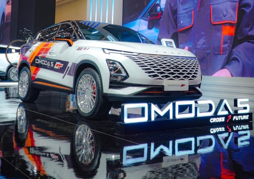 Velg HSR dipasang di mobil Chery. Foto: dok. HSR