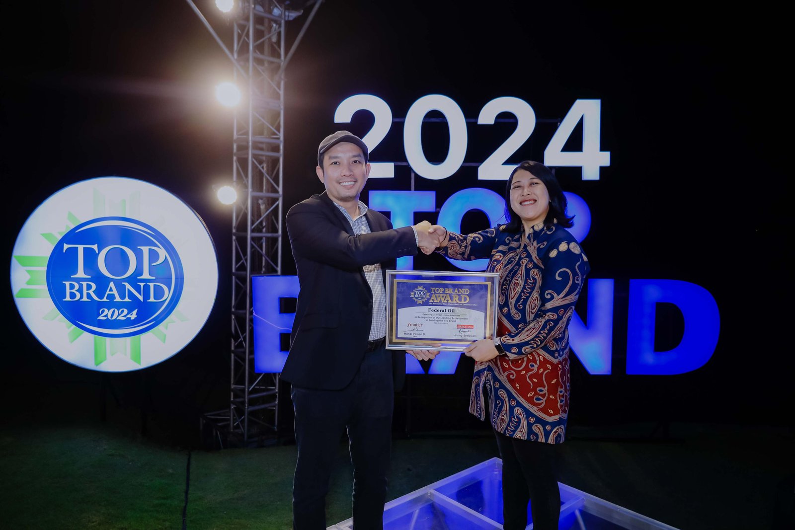 Kado Manis HUT ke-36, Federal Oil Raih Penghargaan Top Brand Award 2024