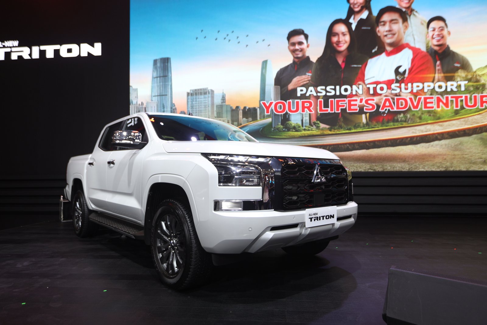 Mitsubishi All New Triton meluncur di GIIAS 2024. Foto: dok. MMKSI