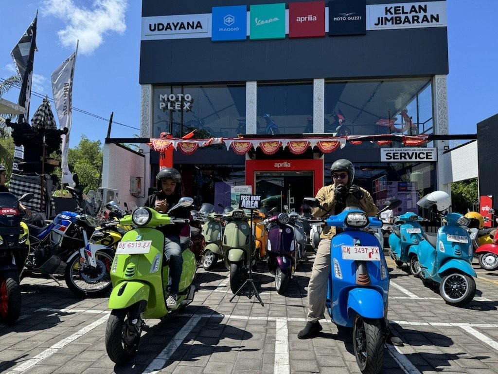 Motion in Action jadi cara Piaggio kumpulkam komunitas motor. Foto: dok. PID