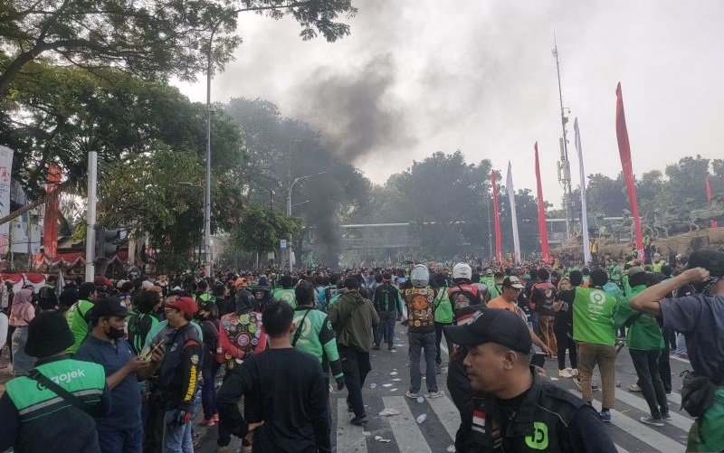 Dobbrak Desak Pemerintah dan Aplikator Penuhi Hak Dasar Pengemudi Ojol