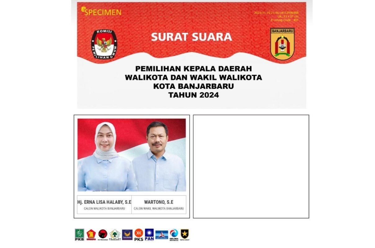 MK Ubah Aturan Pilkada, Skenario Kotak Kosong Banjarbaru Terancam