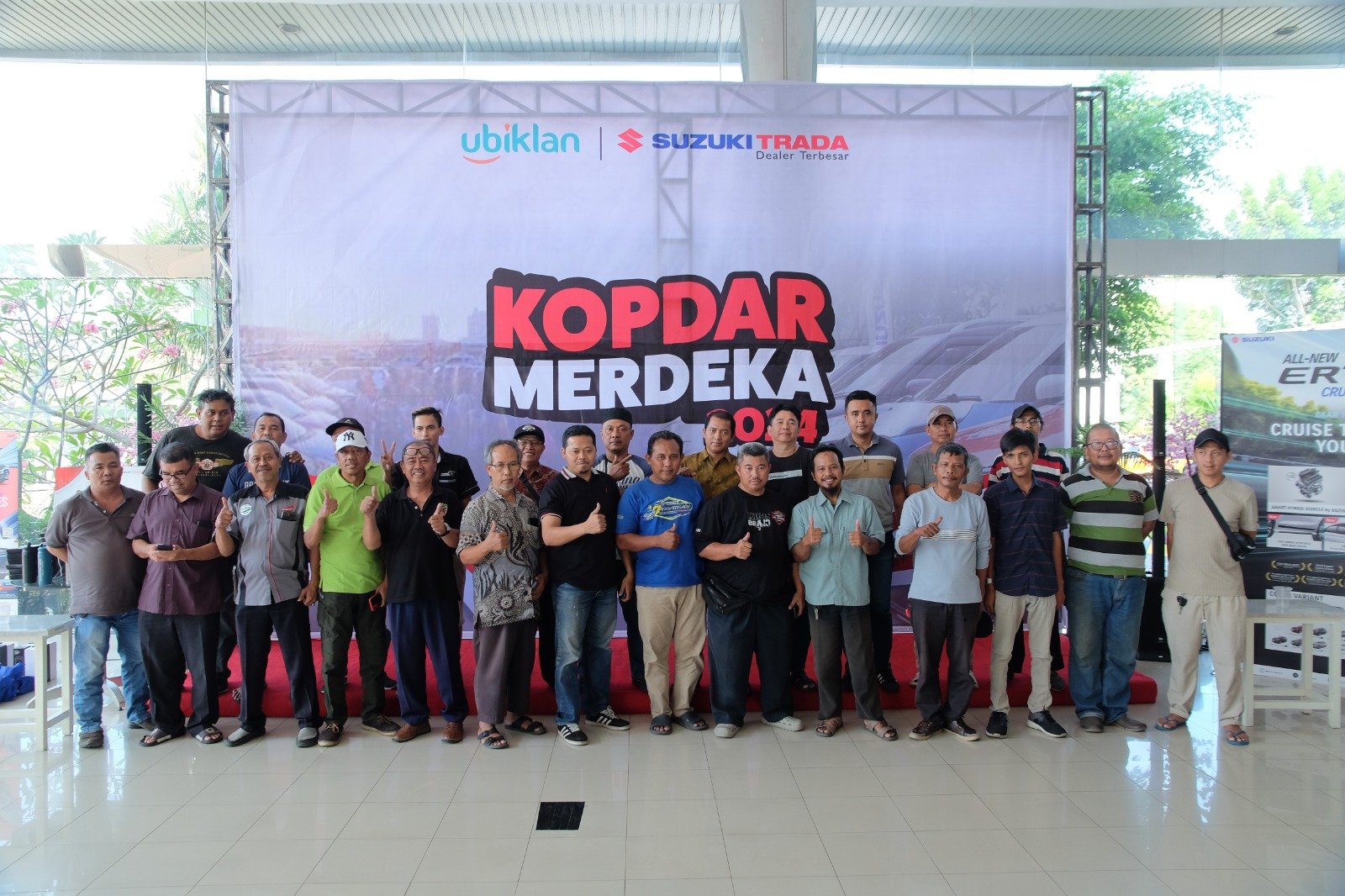 Suzuki Trada x Ubiklan Kopdar Merdeka. Foto: dok. Suzuki