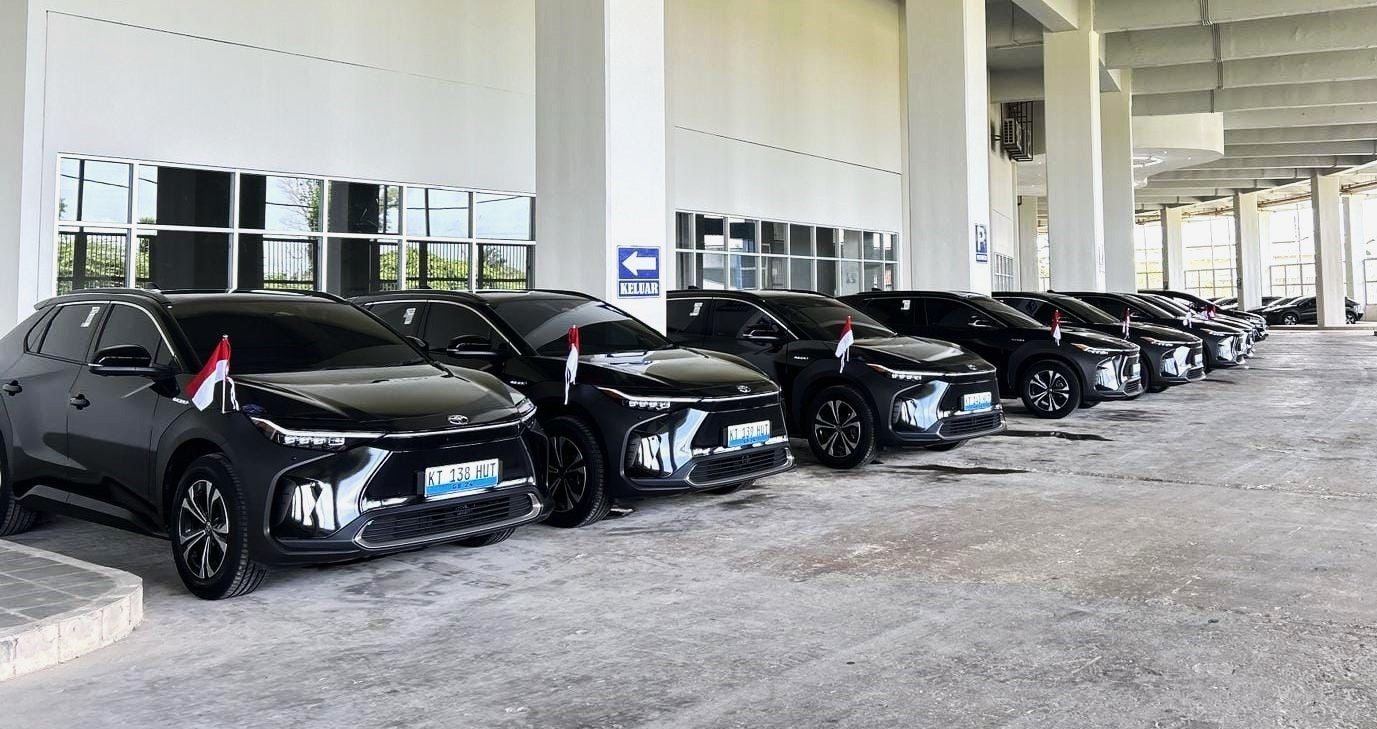Toyota Siapkan 40 Unit bZ4X untuk Tamu VVIP saat Upacara HUT ke-79 RI di IKN