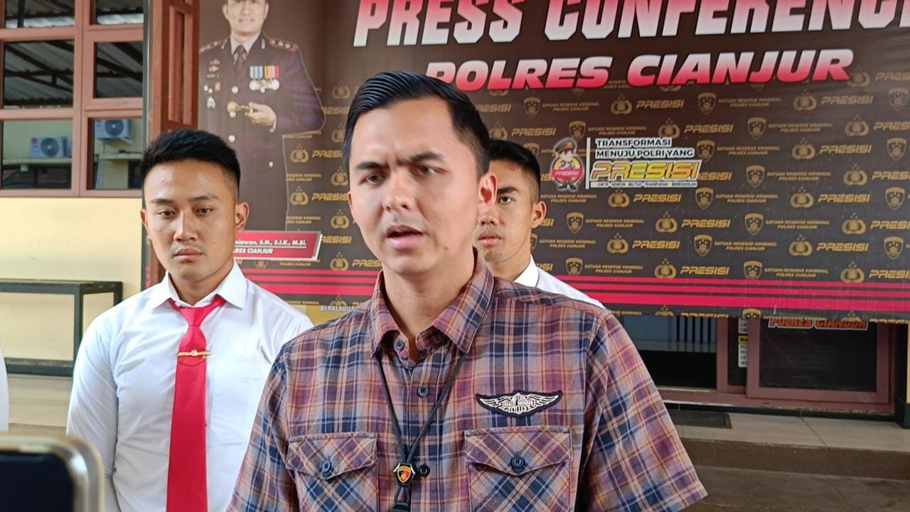 Kasat Reskrim Polres Cianjur AKP Tono Listianto. Foto : apakabar.co.id/ Riski Maulana