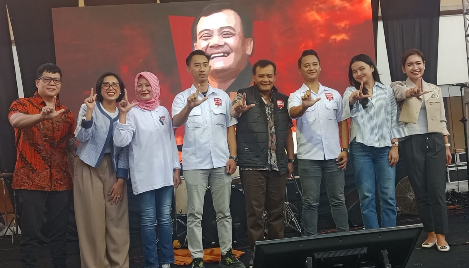 PILGUB JATENG: Untung Wina Masuk Gerbong Jenderal Luthfi