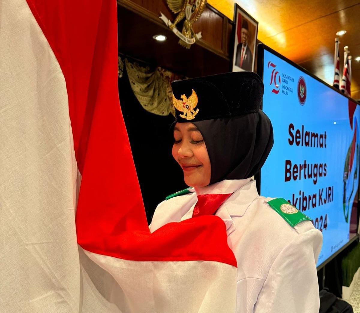 Yulianti Nurgantini asal Cianjur Terpilih Jadi Komandan Paskibra di KJRI Perth Australia