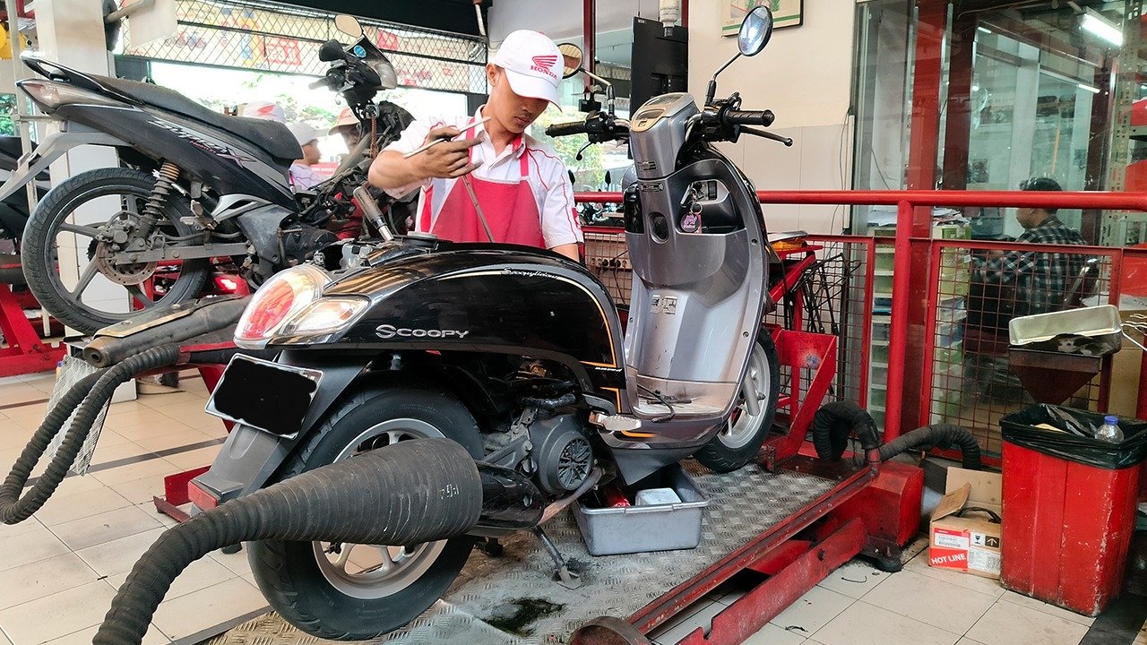 Buruan! Servis Motor Skutik Honda di AHASS Ada Promo 17 Persen