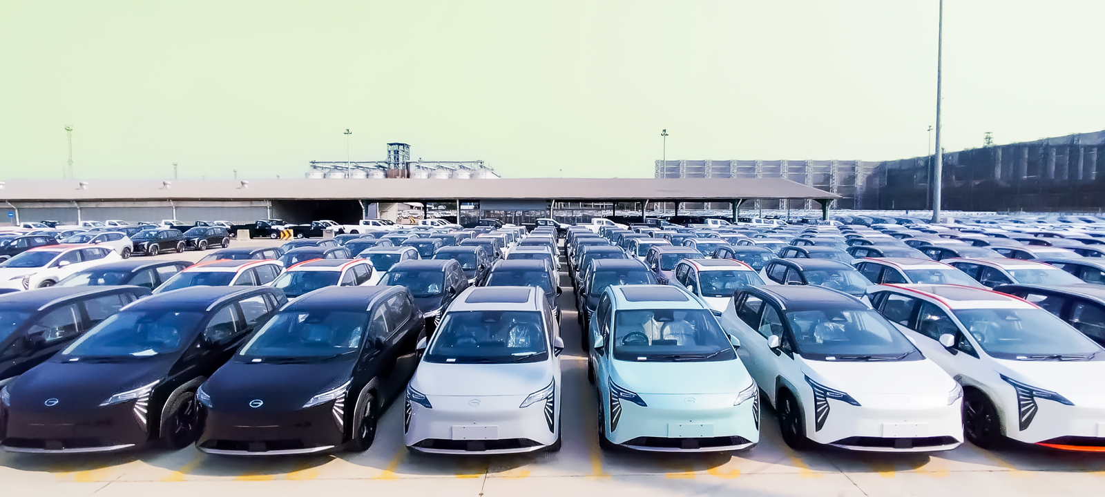 600 unit Aion Y Plus siap dikirim ke konsumen. Foto: dok. Aion