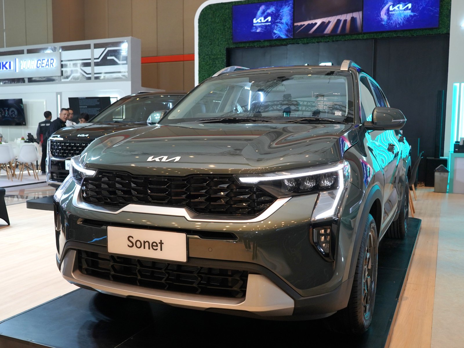 The New Kia Sonet yang semakin canggih hadir di GIIAS Bandung 2024. Foto: dok. Kia