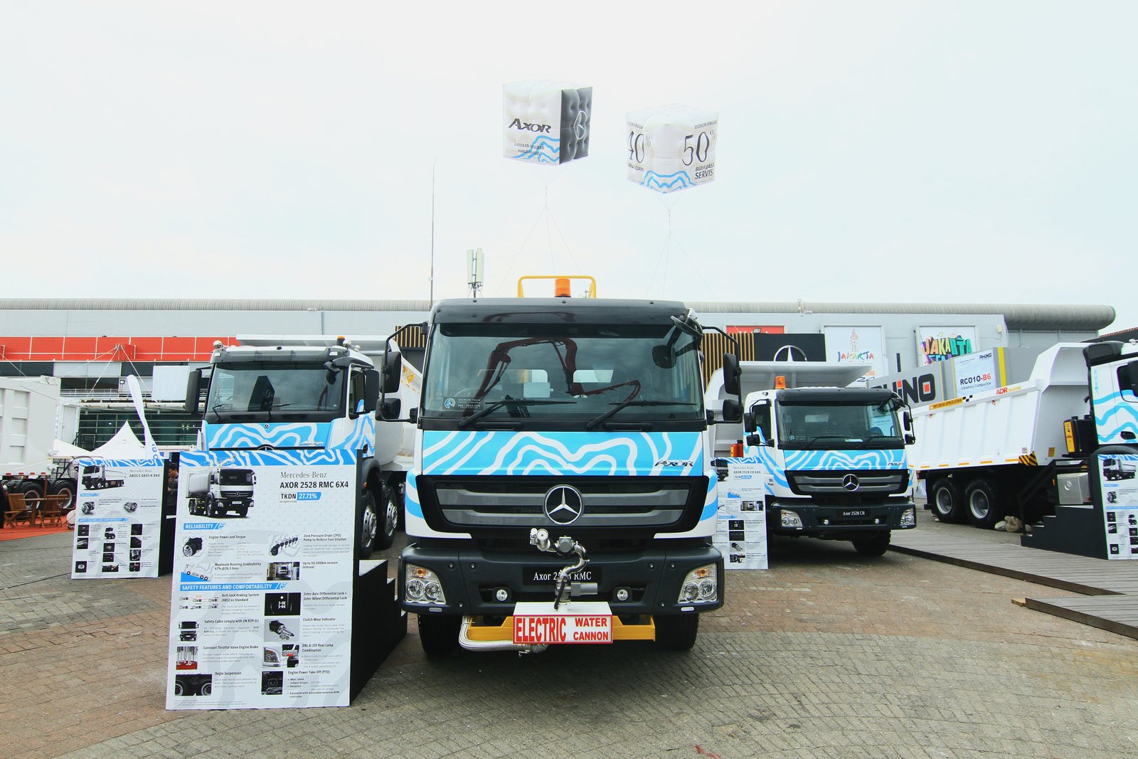 Daimler Bawa Truk Tambang dan Program Purna Jual Menarik di Mining Indonesia 2024