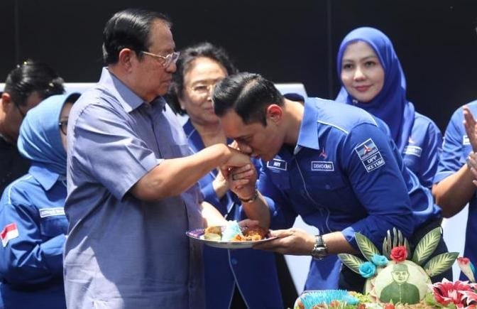 HUT Ke-23 Partai Demokrat, AHY tegaskan tegak lurus dengan ajaran SBY