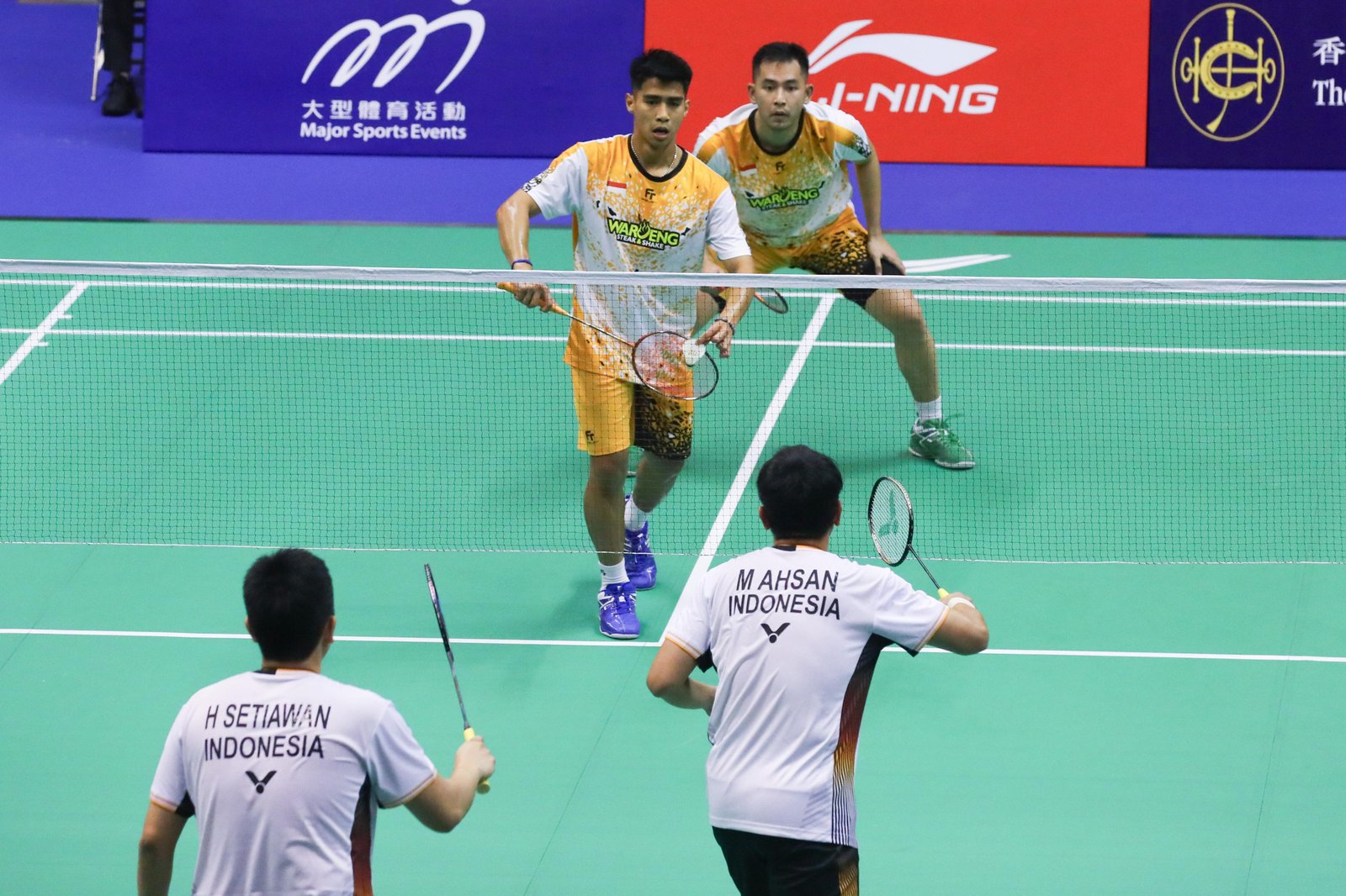 Taklukkan Hendra/Ahsan, Sabar/Reza Ke babak 16 Besar Hong Kong Open 2024 
