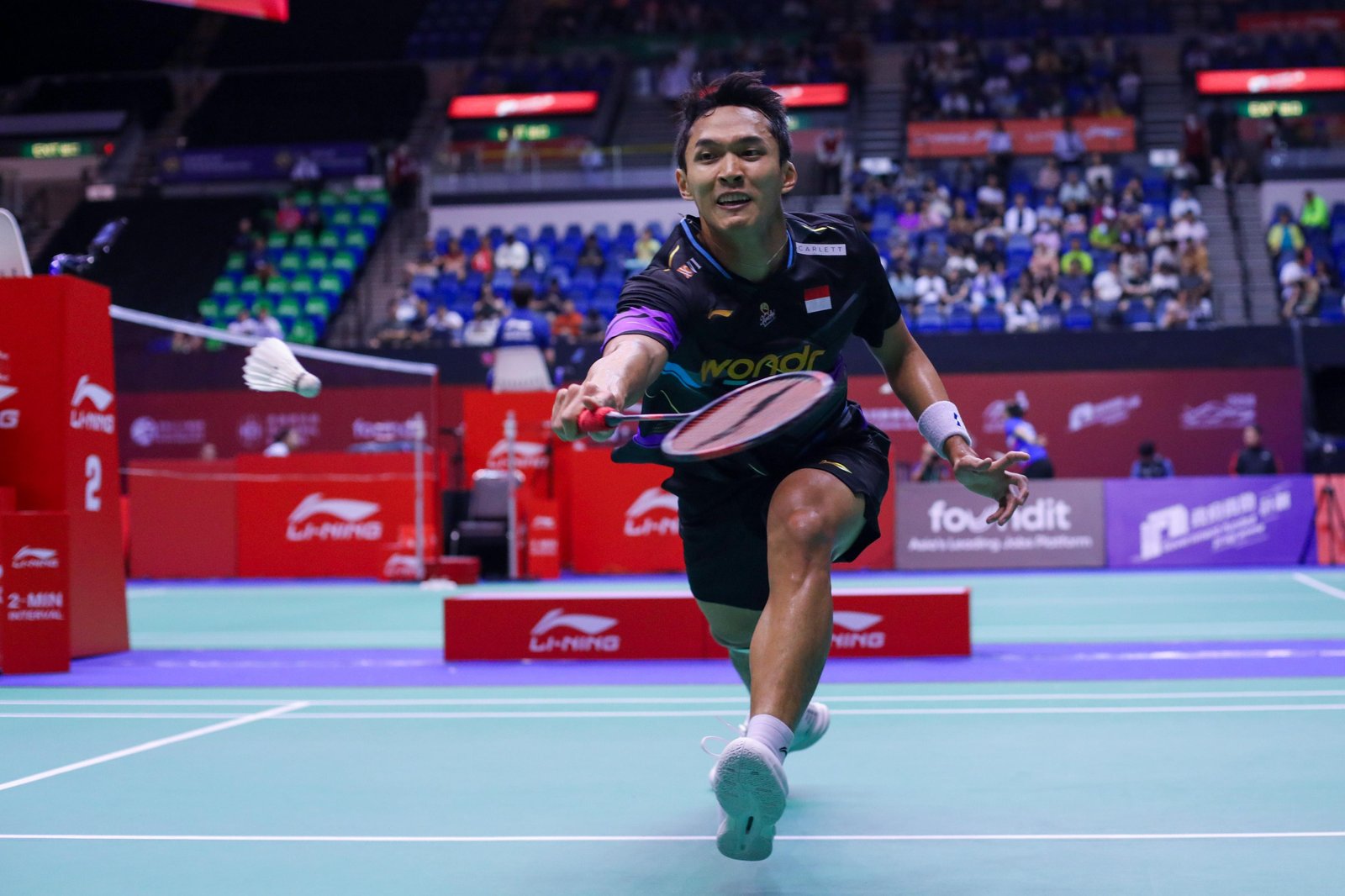Tunggal Putra Indonesia, Jonatan Christie. Foto: PBSI 