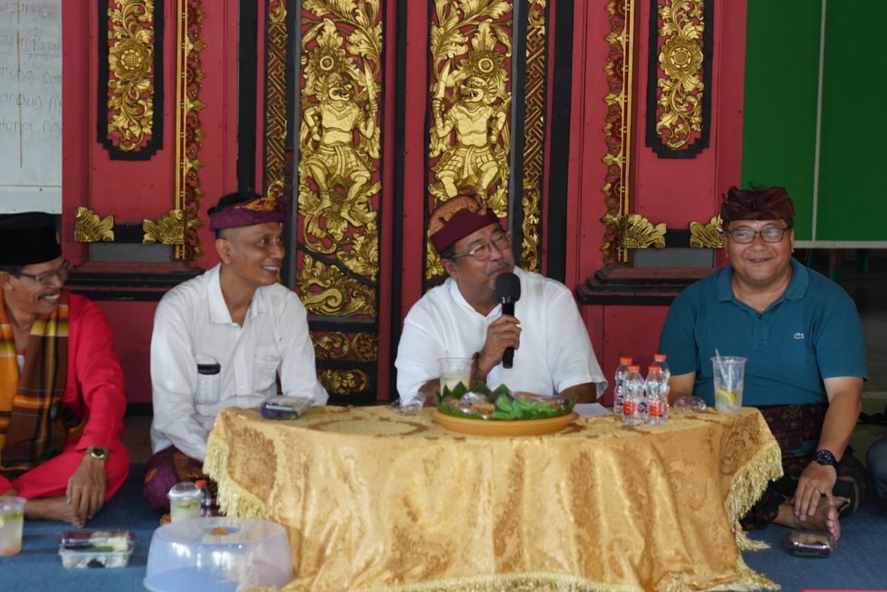 Kunjungi Kampung Bali, Rano Karno Janji Buat Forum Kerukunan Antar Beragama