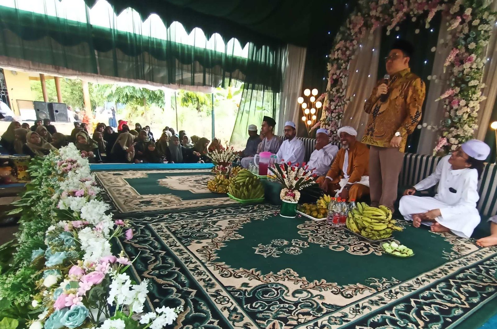 Tamliha-Habib Disambut Antusias Warga Simpang Empat Banjar