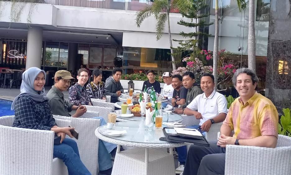 Konjen Australia ke Kalsel, Diskusi Pers dengan AJI