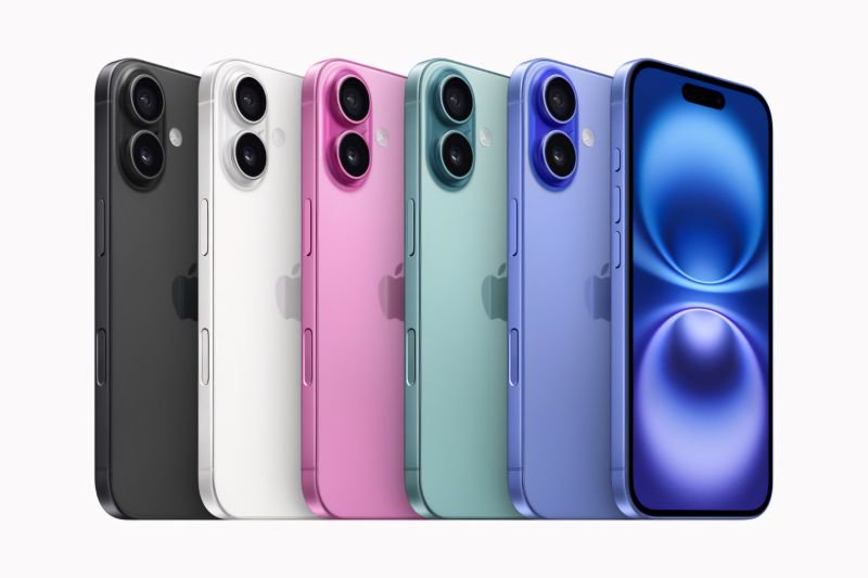 iPhone 16 Series resmi dirilis dengan penampilan makin berwarna dan dibekali fitur Apple Intelligence. Foto: dok. Apple