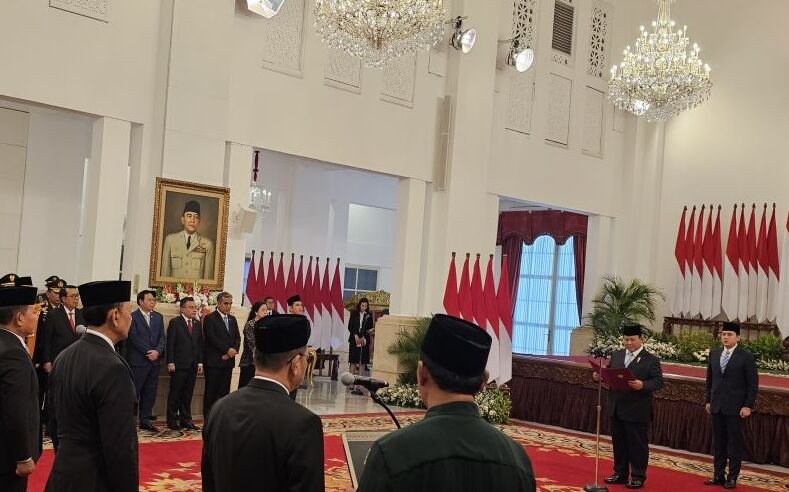 Prabowo Lantik Tujuh Penasihat Khusus Presiden
