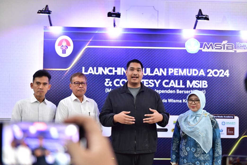 Menpora Dito Resmi Meluncurkan Program Bulan Pemuda 2024