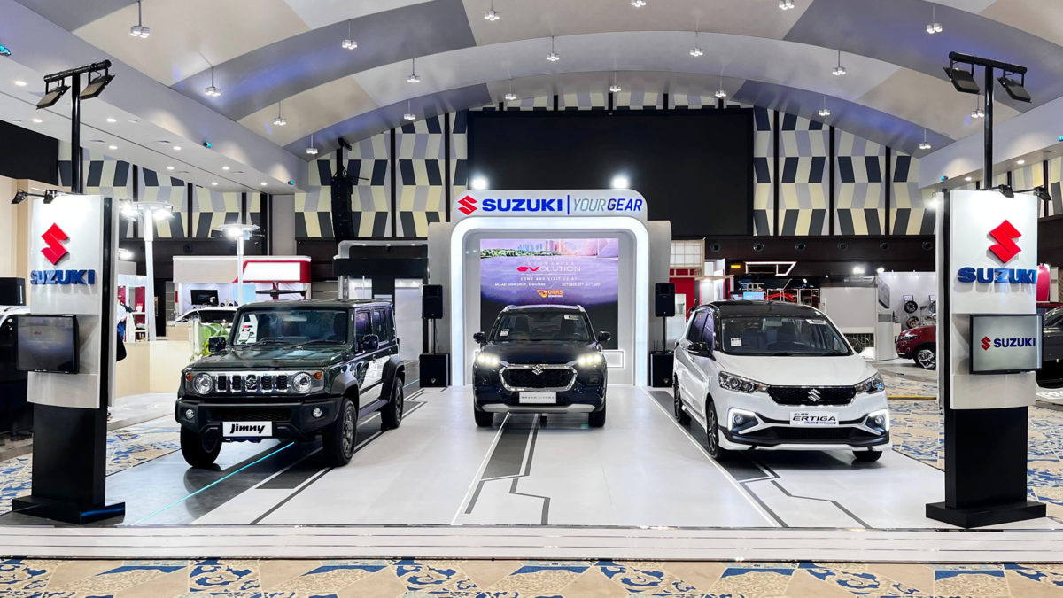 Booth Suzuki di GIIAS Semarang 2024. Foto: dok. SIS