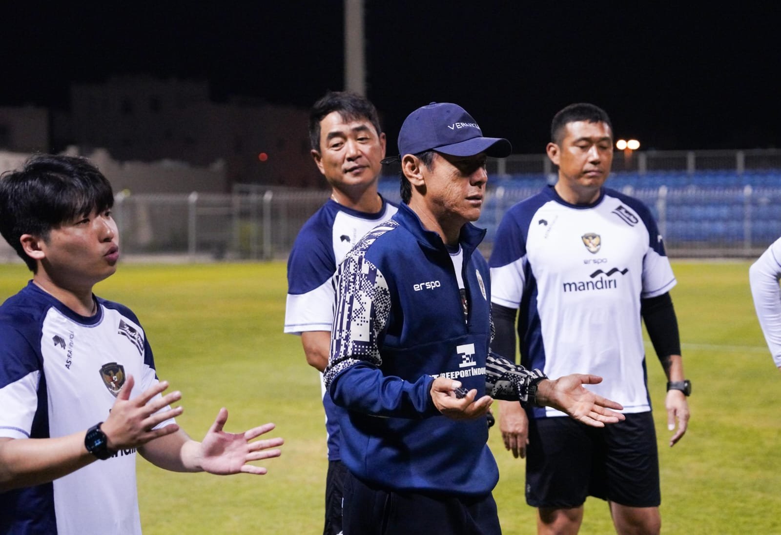 Tanpa Maarten Paes, Timnas Indonesia Gelar Latihan Perdana di Bahrain