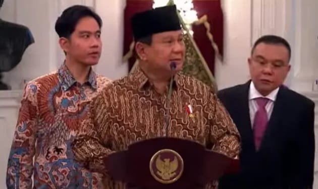 Daftar Nama Menteri Kabinet Merah Putih Prabowo-Gibran