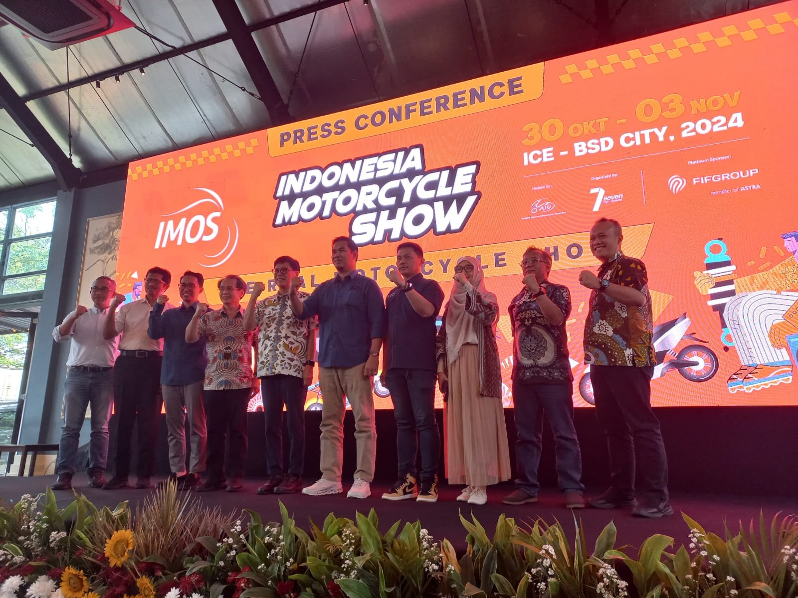 Indonesia Motorcycle Show atau IMOS 2024 akan menghadirkan pilihan merek dan model sepeda motor yang lebih lengkap dan area lebih luas. Foto: apakabar.co.id/RT