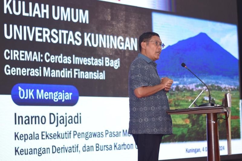 Kepala Eksekutif Pengawas Pasar Modal, Keuangan Derivatif, dan Bursa Karbon Otoritas Jasa Keuangan (OJK) Inarno Djajadi. Foto: Dok. OJK
