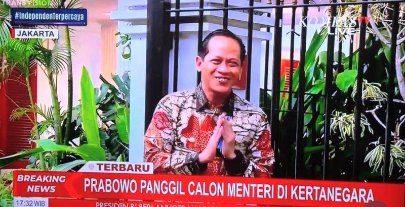 Ada dari Kalsel! 46 Calon Menteri Merapat ke Kertanegara