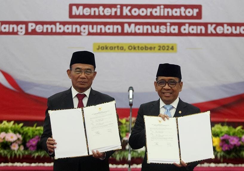 Pesan Muhadjir Usai Sertijab: Fokus pada Pendidikan dan Pemberdayaan