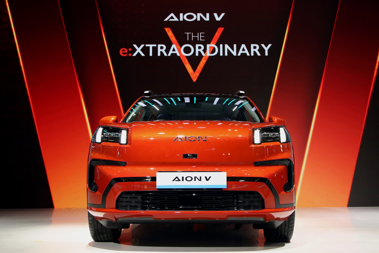 Aion memperkenalkan Aion V di GJAW 2024. Foto: dok. Aion