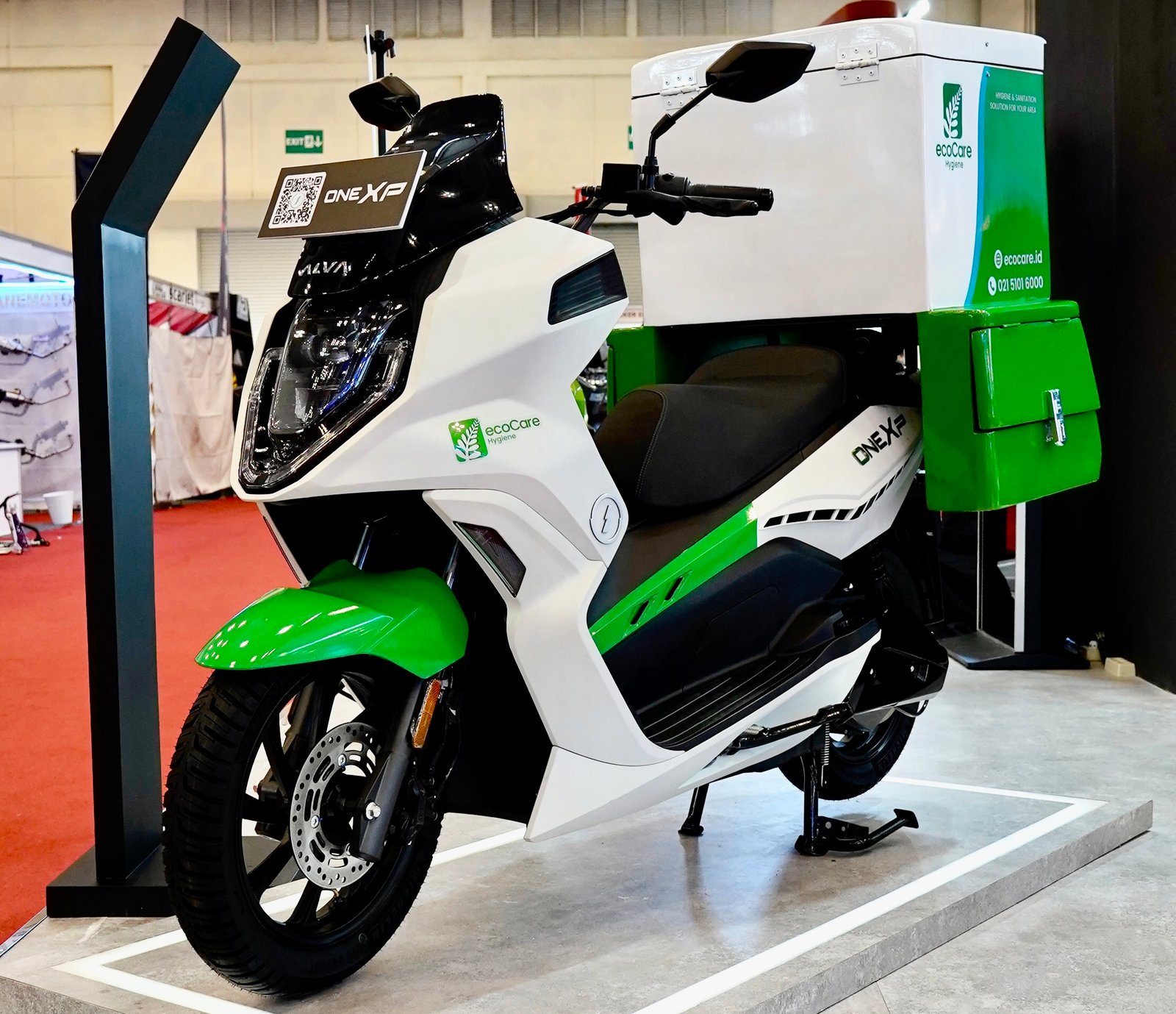 Alva berkolaborasi dengan ecoCare untuk pengadaan 90 unit motor listrik. Foto: dok. Alva