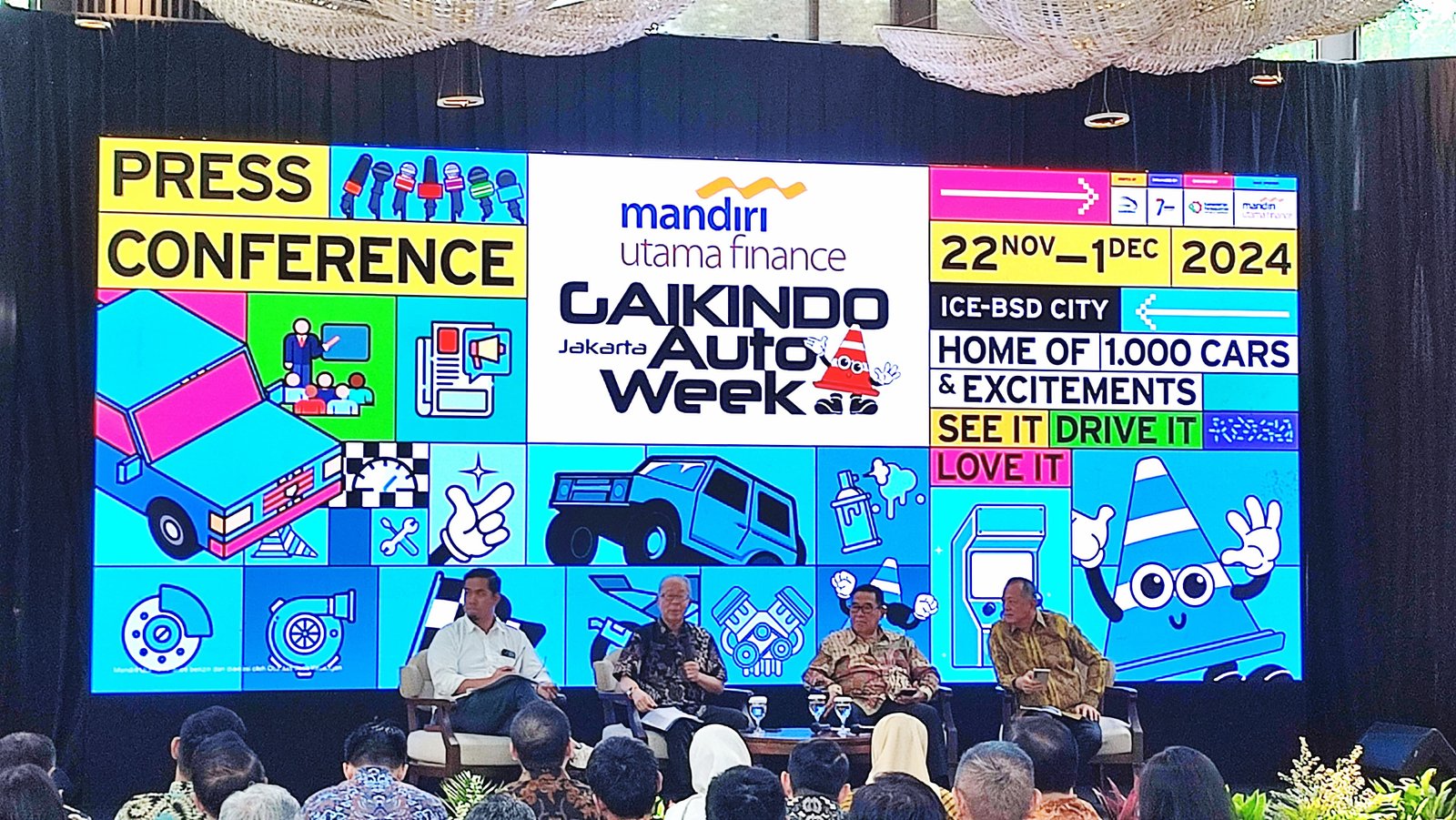 GJAW 2024 menjadi momen terbaik beli kendaraan di akhir tahun. Foto: apakabar.co.id/DF