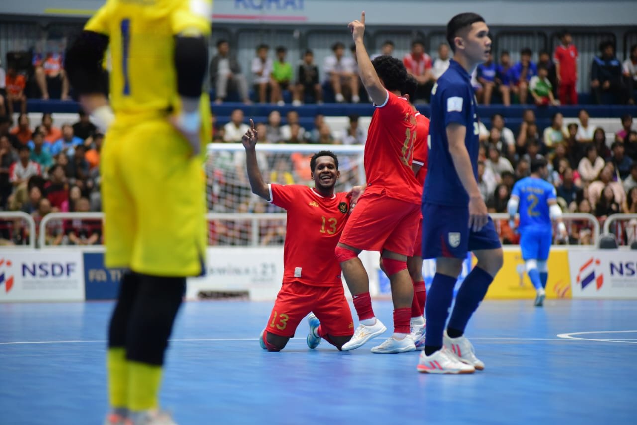 Timnas Futsal Indonesia Lolos ke Final Piala AFF 2024 Usai Sikat Thailand 5-1