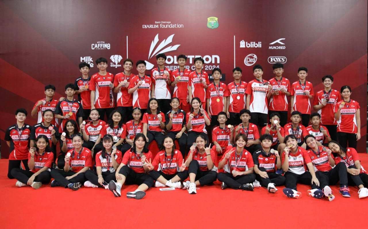 Rebut 16 Gelar, PB Djarum Juara Umum Polytron Gubernur Cup 2024