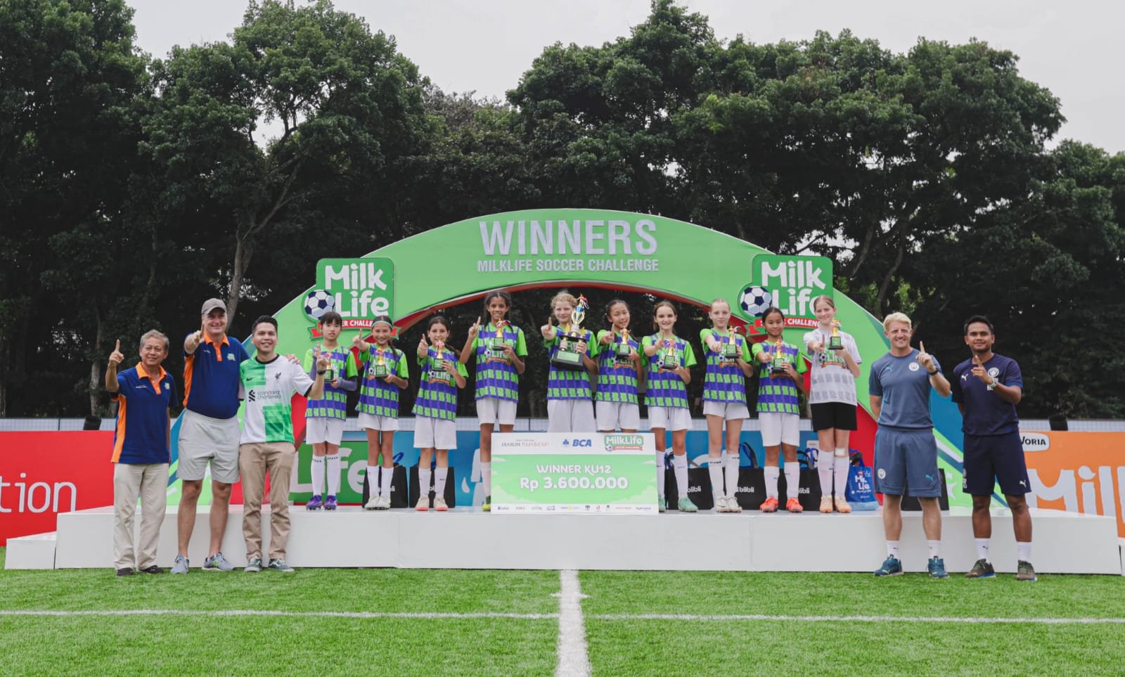 British School Jakarta dan SDN Pondok Jagung 02 Sabet Juara MilkLife Soccer Challenge Tangerang Seri 2 2024