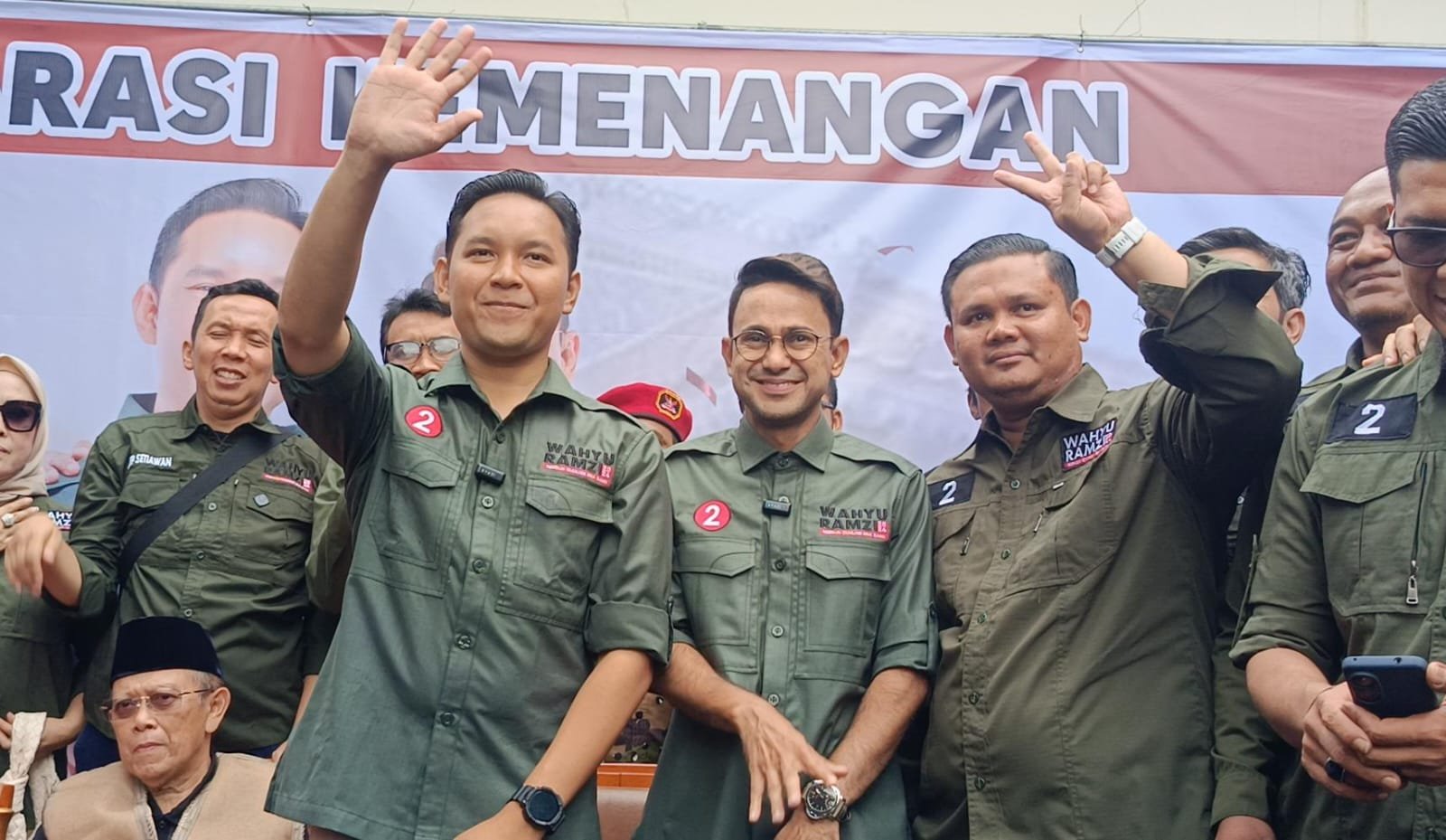 Deklarasikan Kemenangan di Pilkada Cianjur, Wahyu-Ramzi Siap Wujudkan Era Baru