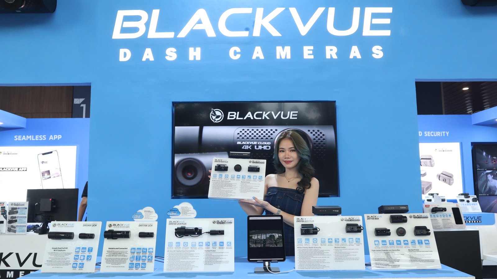 Blackvue DR70X Box Pro dibekali teknologi AI, dashcam canggih punya keamanan tinggi. Foto: dok. Blackvue